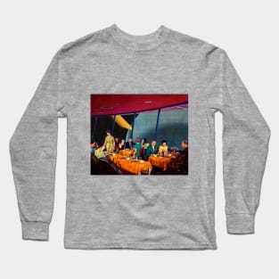 Retro Space Diner Long Sleeve T-Shirt